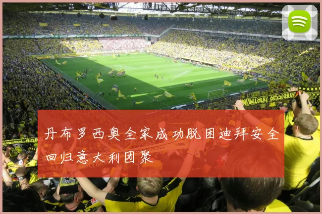 丹布罗西奥全家成功脱困迪拜安全回归意大利团聚
